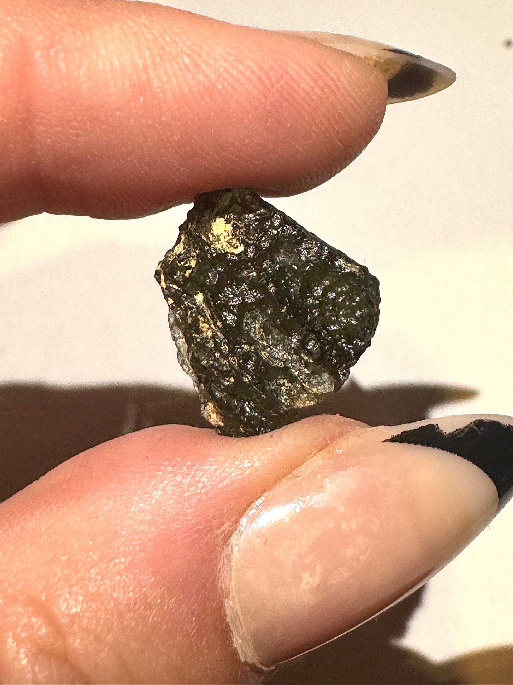 Genuine Moldavite Crystal Specimen | Bespoke Crystals