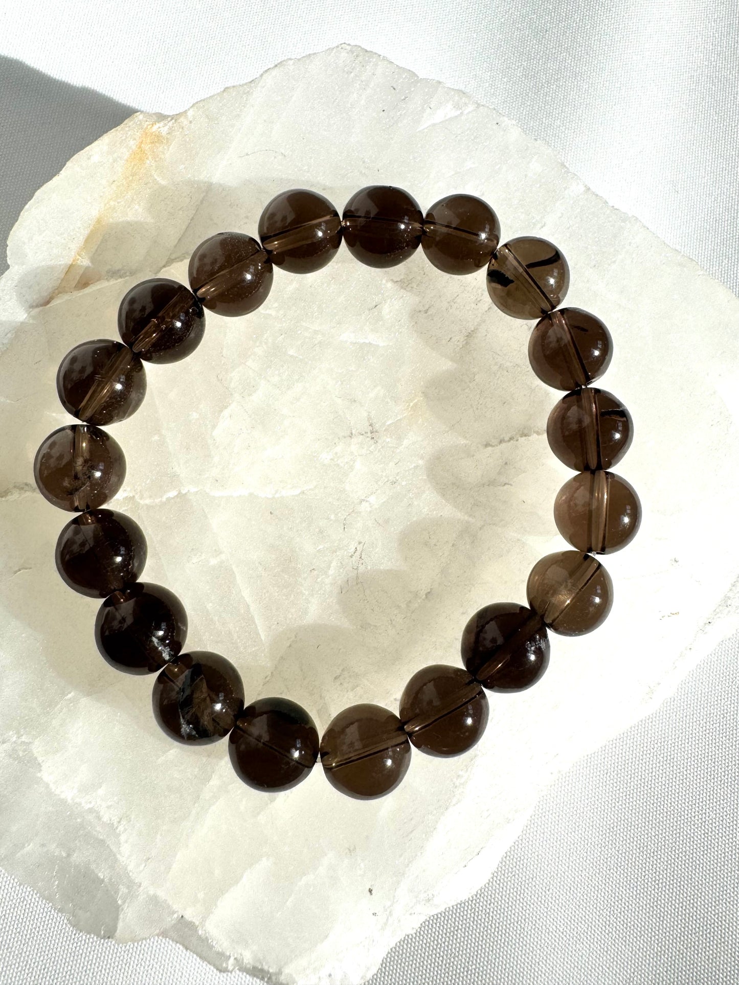 Smokey Quartz Bracelet 10mm
