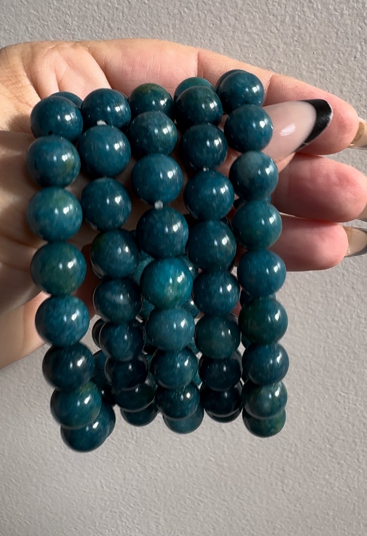 Blue Apatite Bracelets 10mm