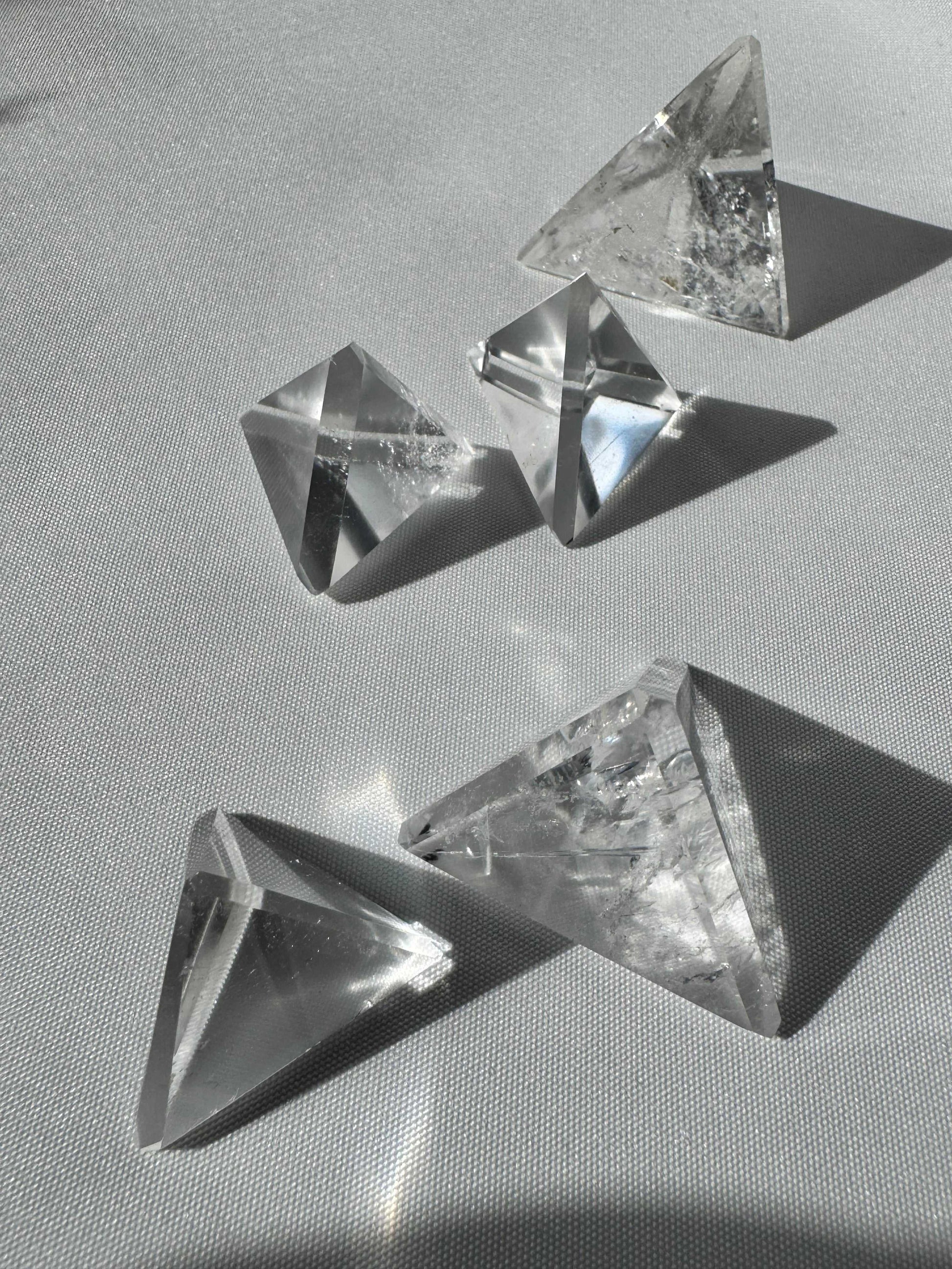 Lemurian Quarze Tetrahedron | Bespoke Crystals NZ