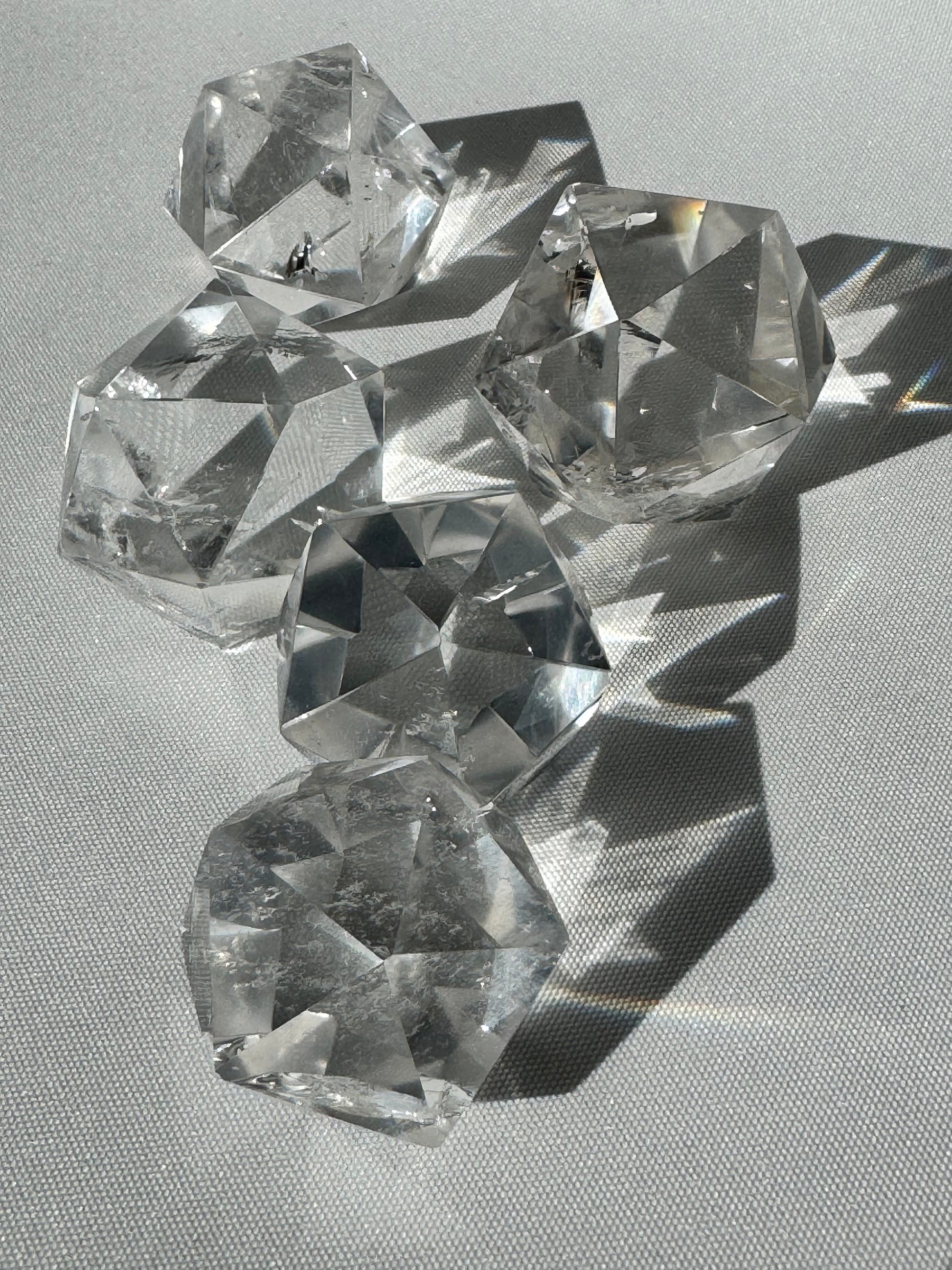 Sacred Geometry Lemurian Quartz Icosahedron