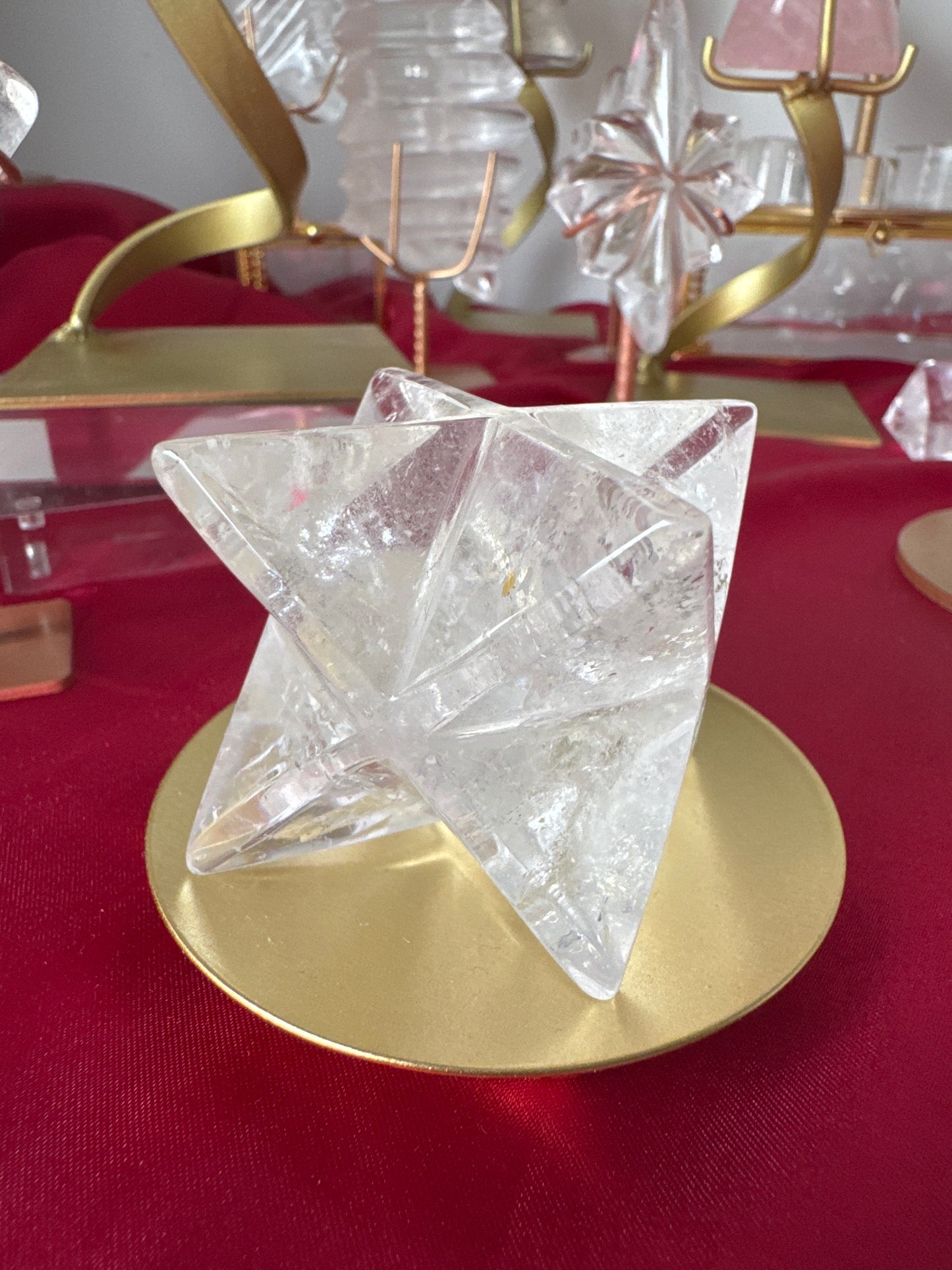 Quartz Merkaba Christmas Star