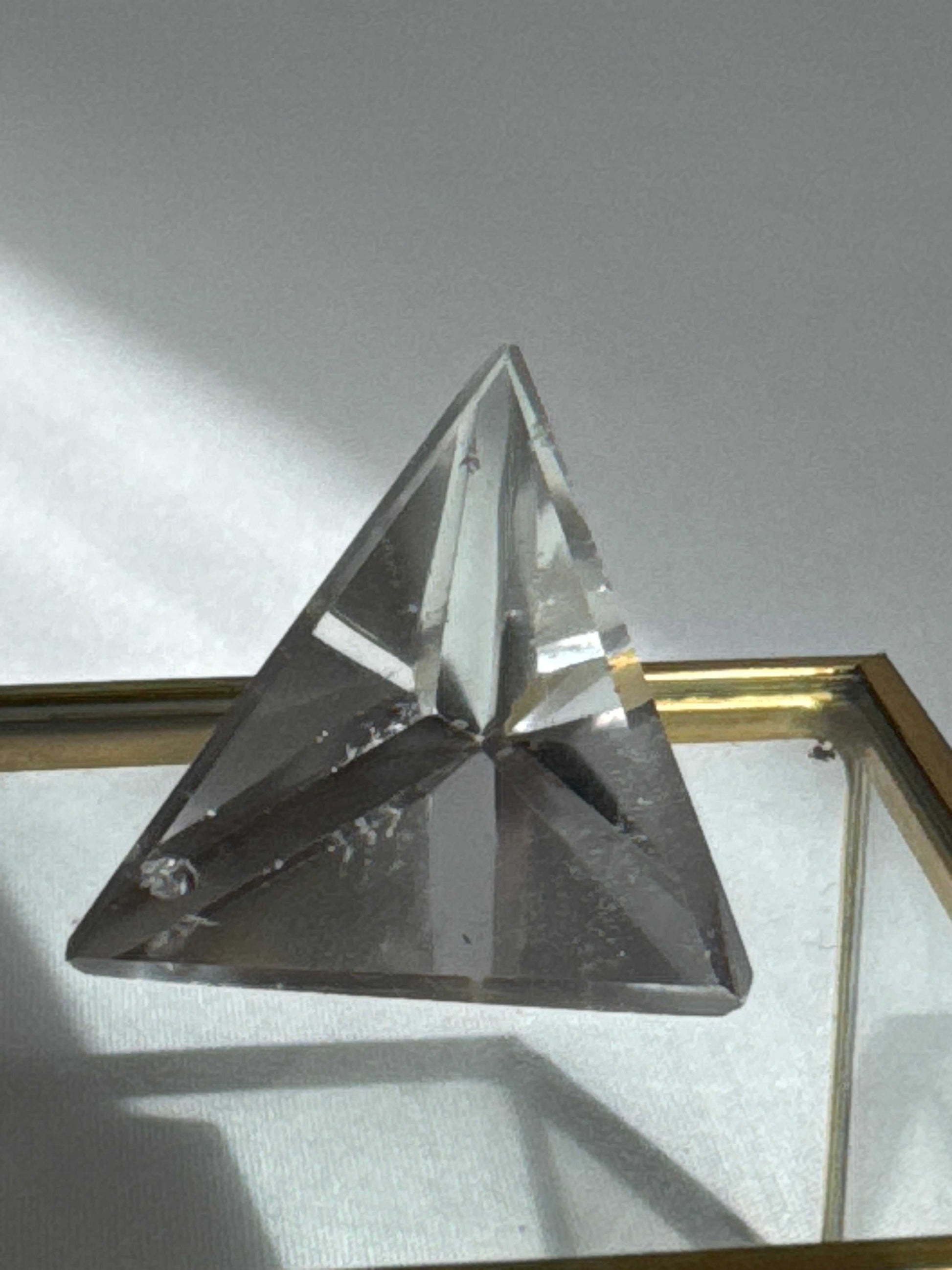 Lemurian Quarze Tetrahedron | Bespoke Crystals NZ