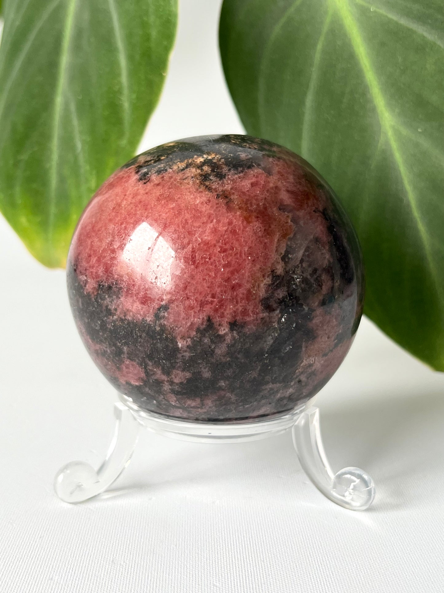 Rhodonite Sphere