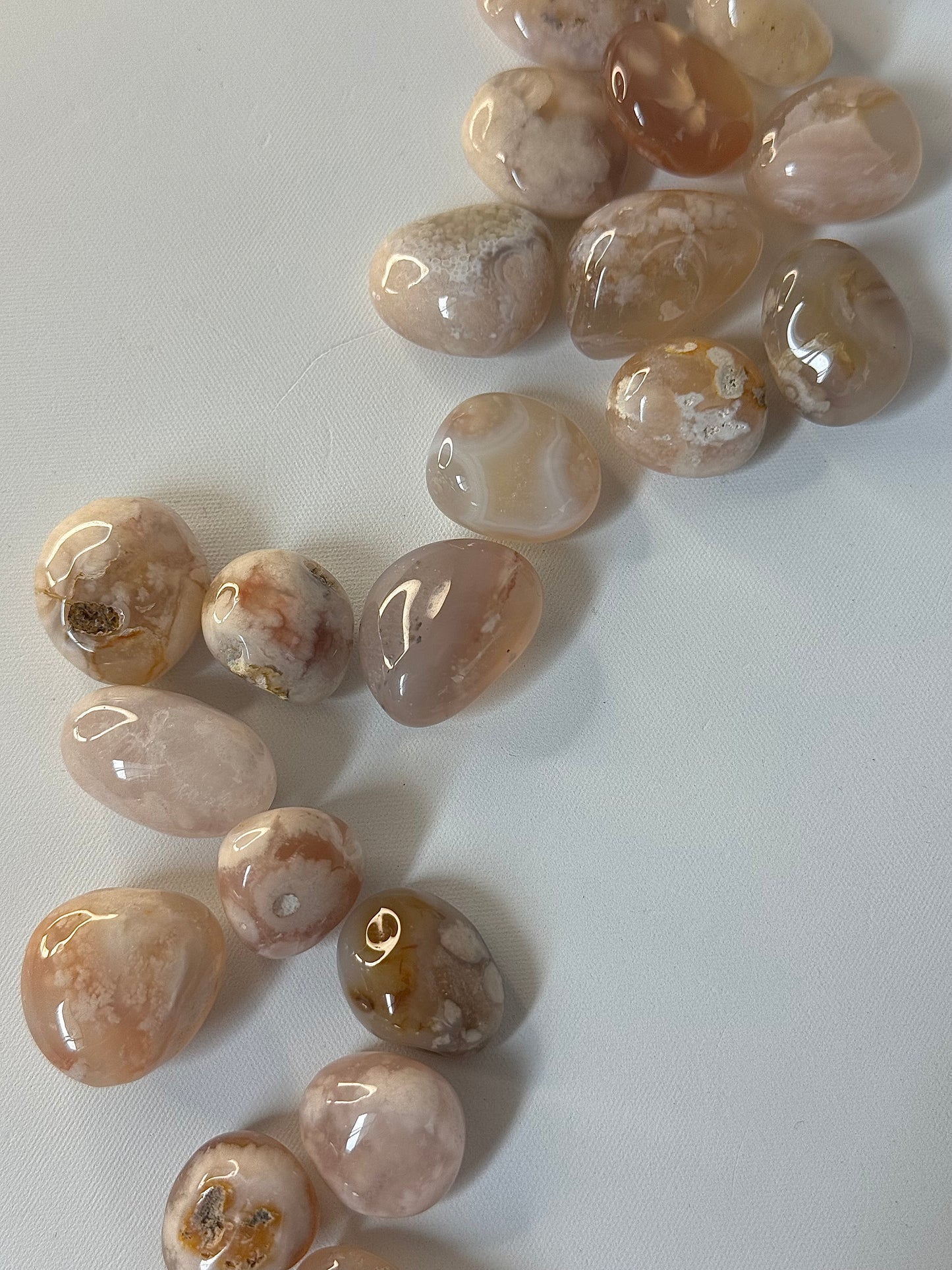 Flower Agate Tumble Stone