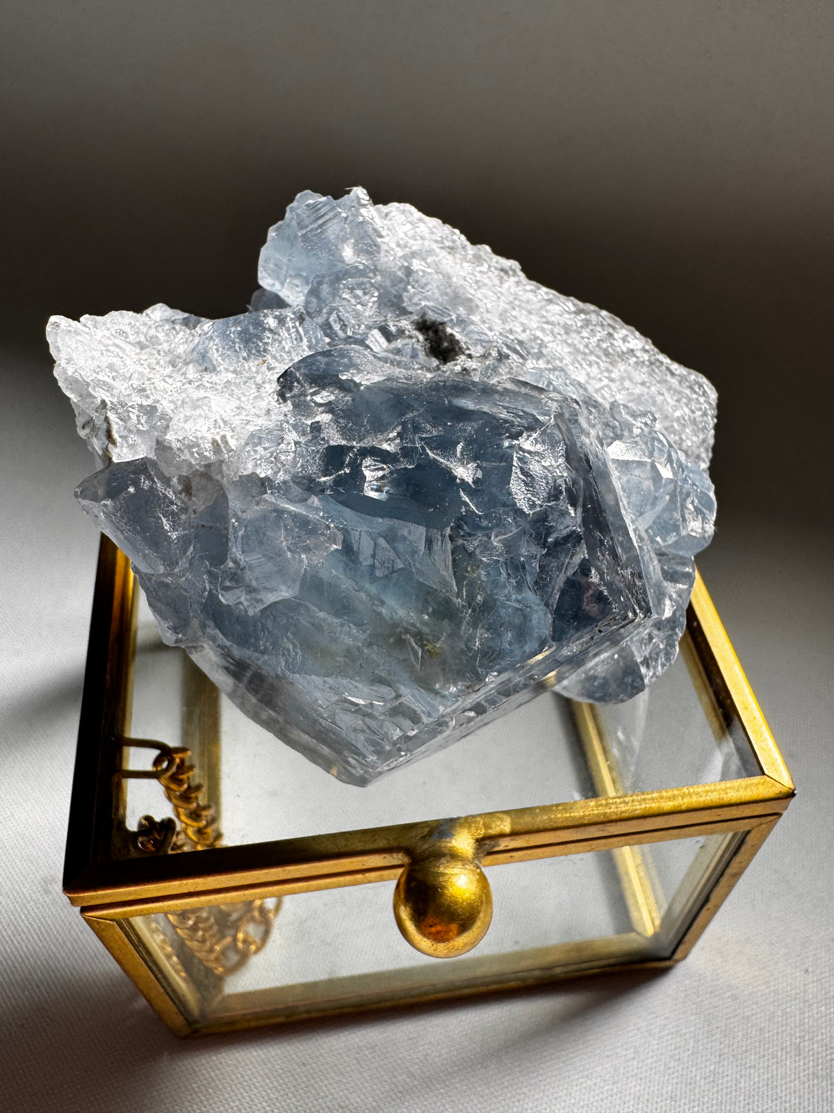 Celestite Crystal Cluster #1