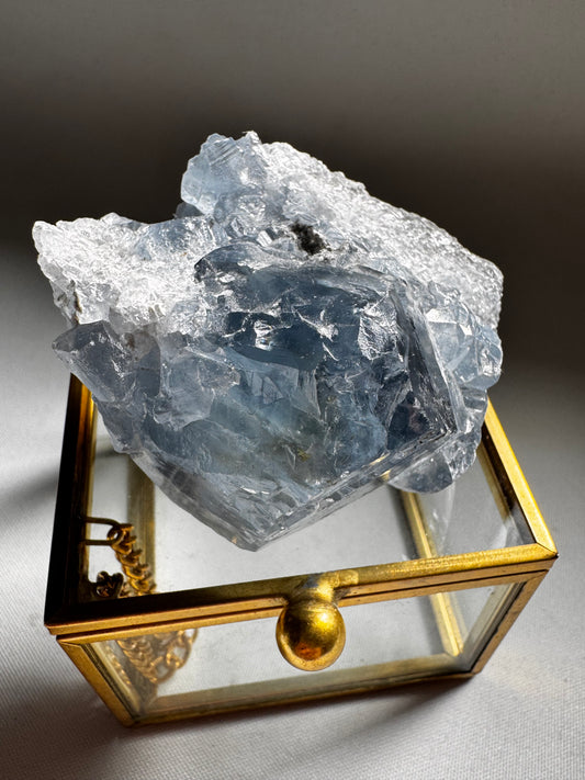 Celestite Crystal Cluster #1