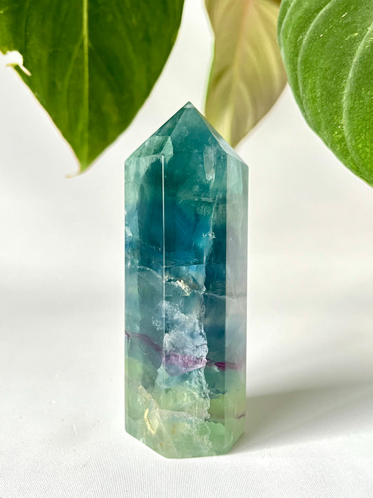 Mexican Rainbow Fluorite Tower