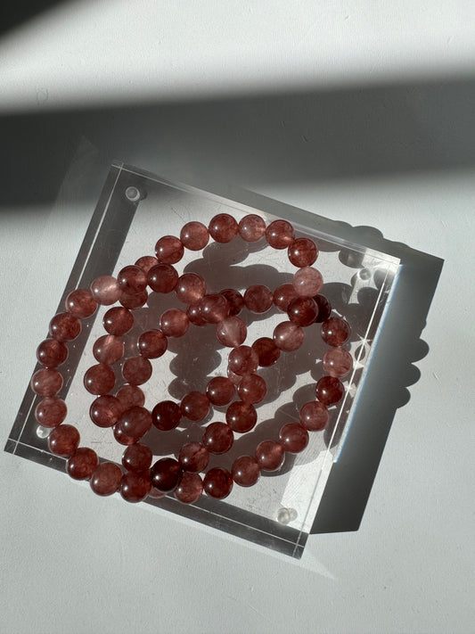 Strawberry Quartz Bracelets