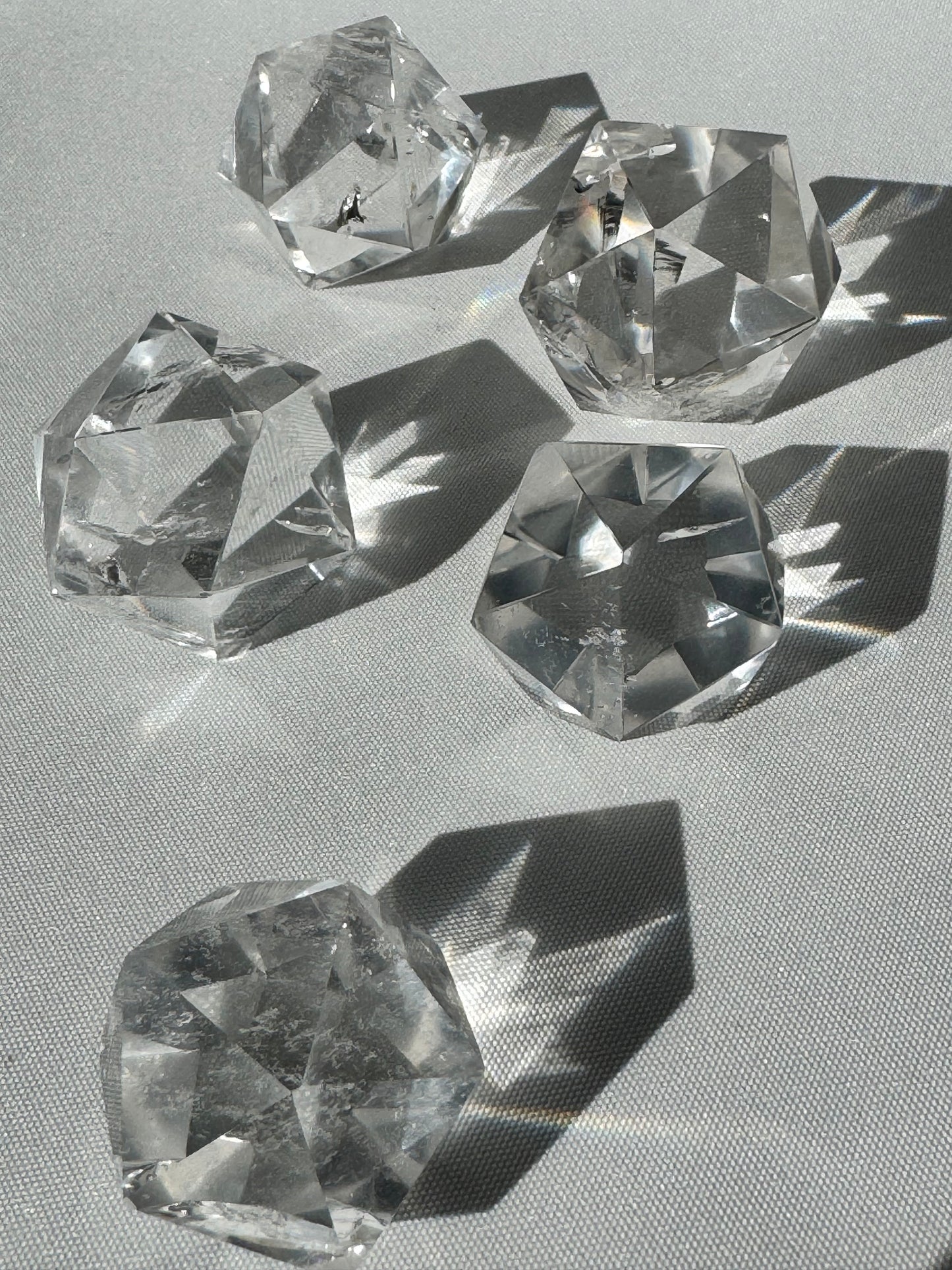 Sacred Geometry Lemurian Quartz Icosahedron