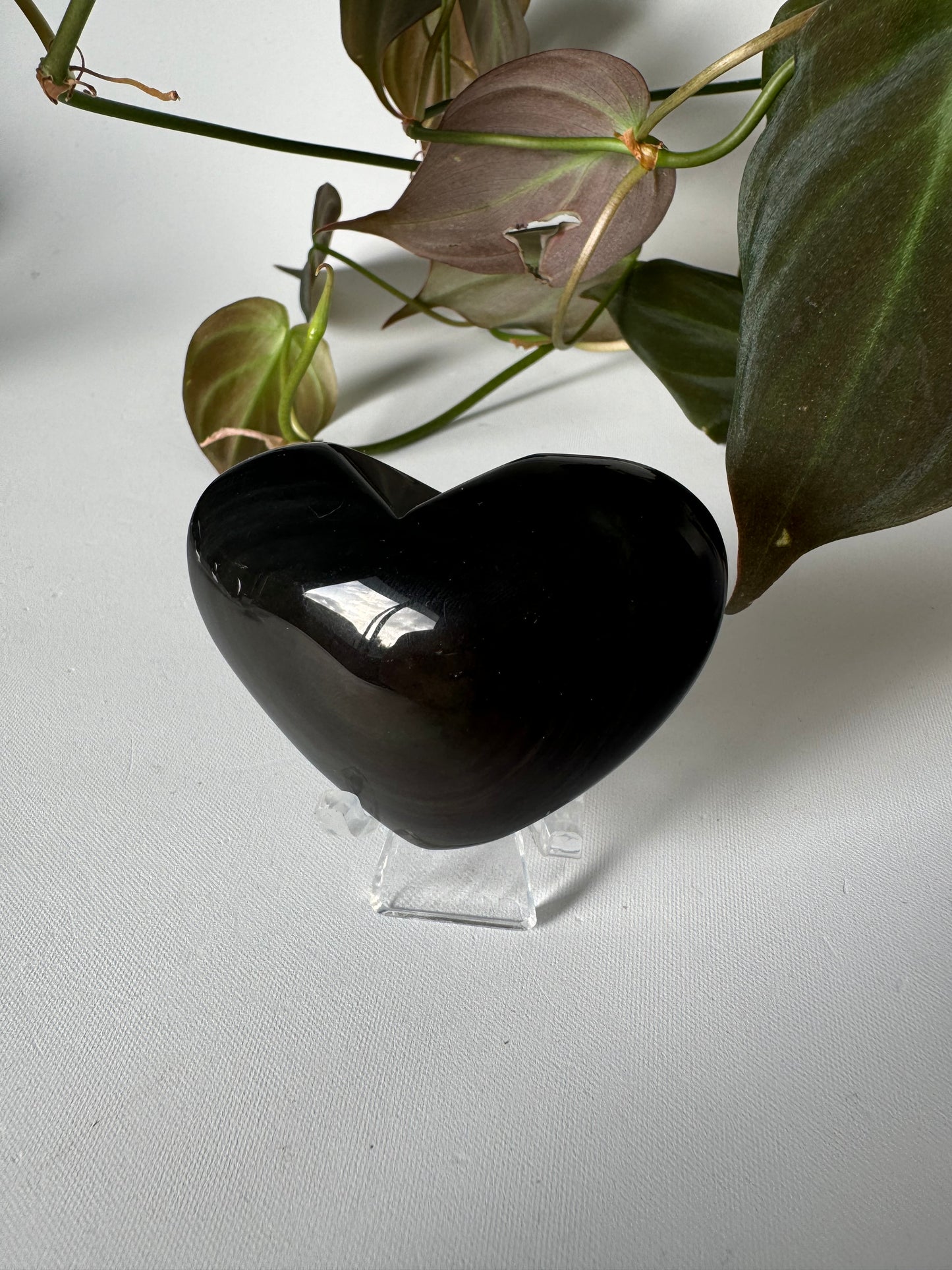 Rainbow Obsidian Heart #2