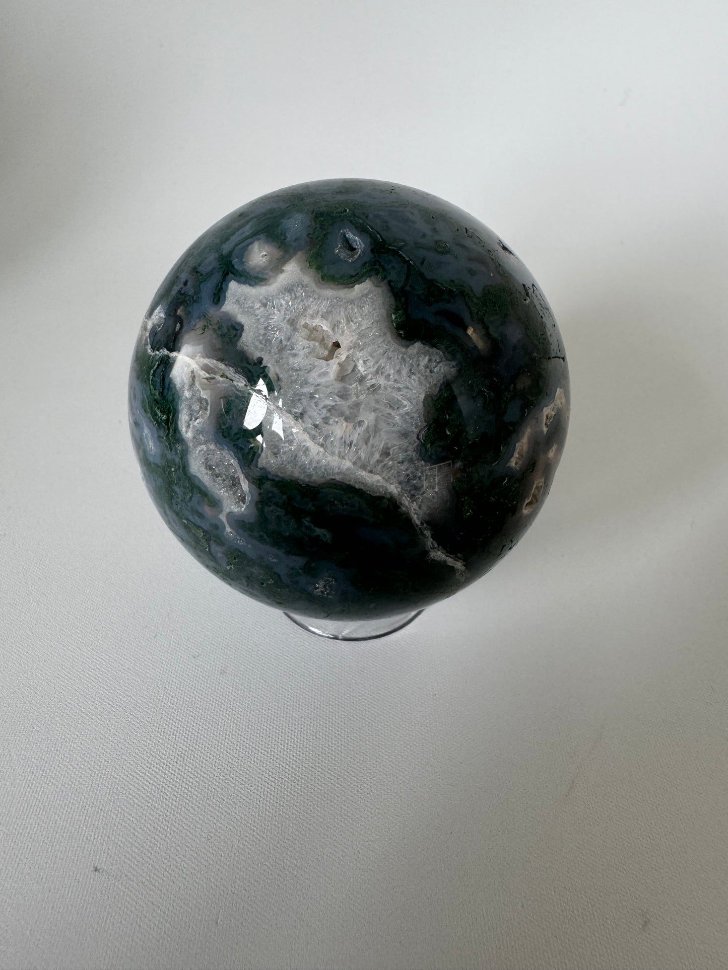 Moss Agate Sphere #1