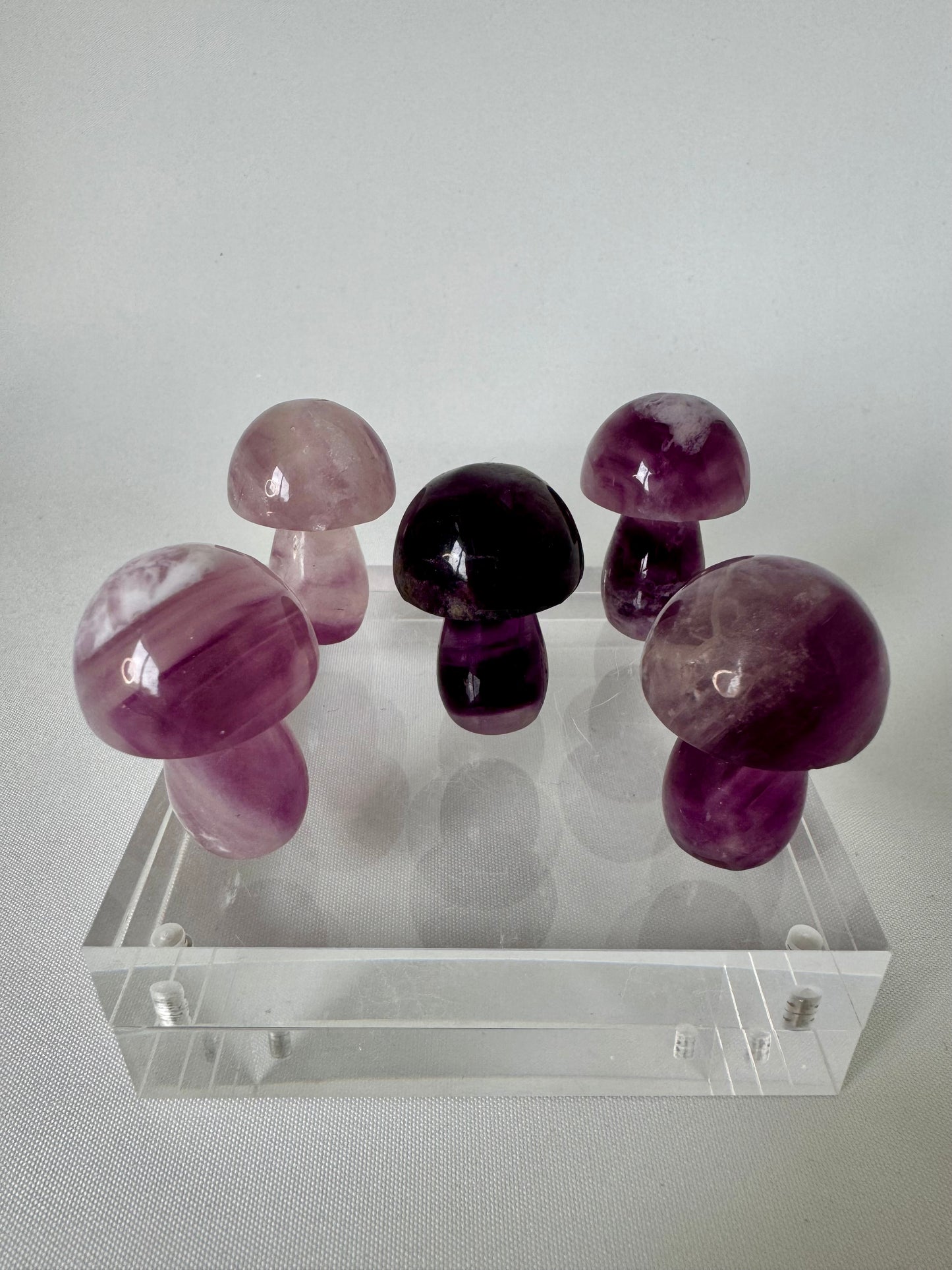 Fluorite Mushrooms