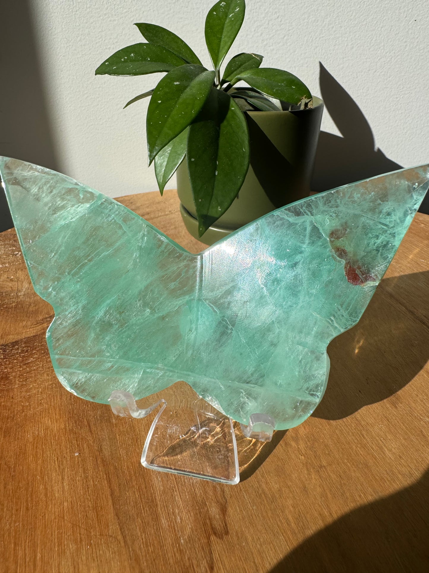 Green Fluorite 3D Butterfly #2