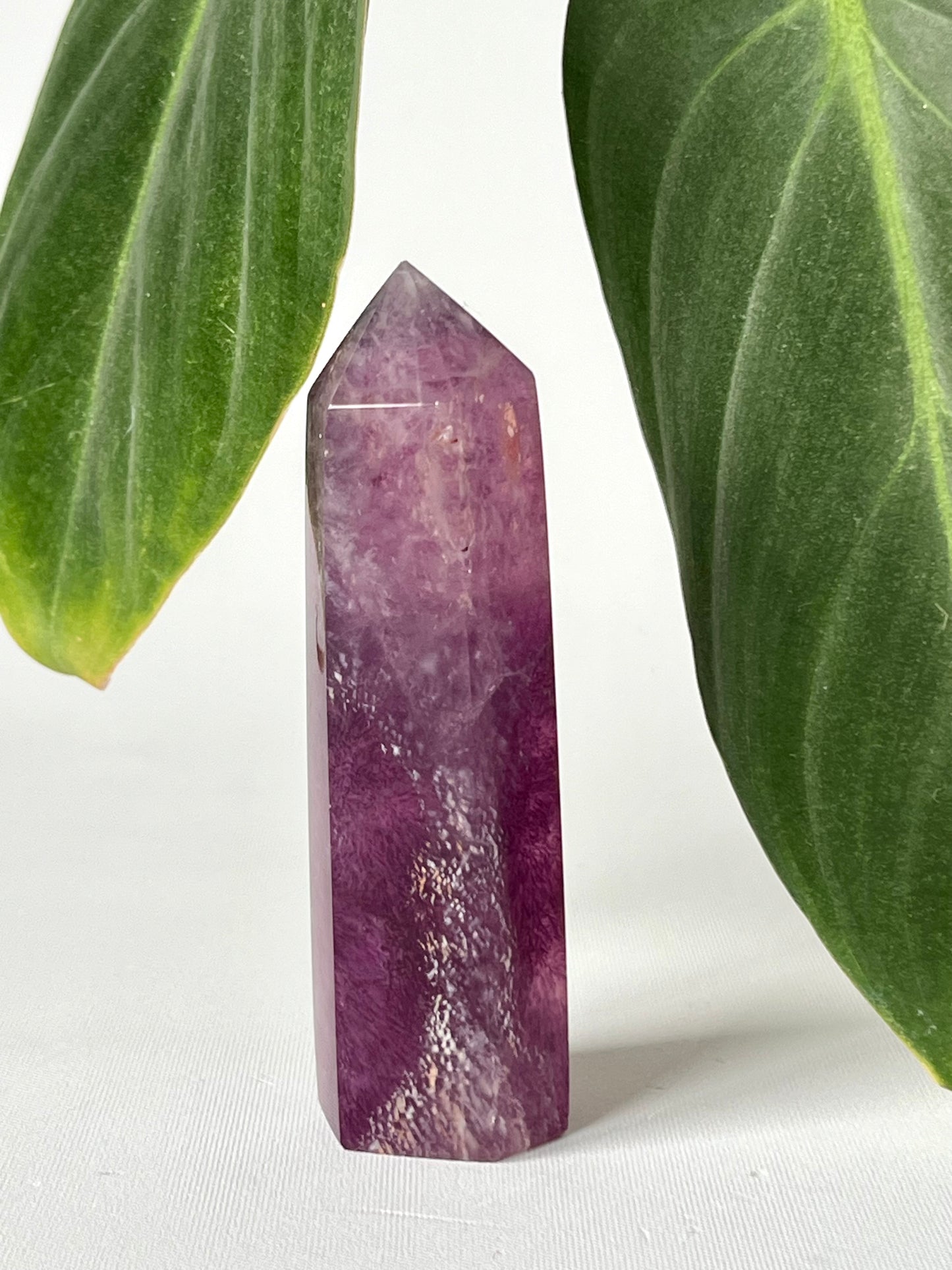 Magenta Fluorite Point