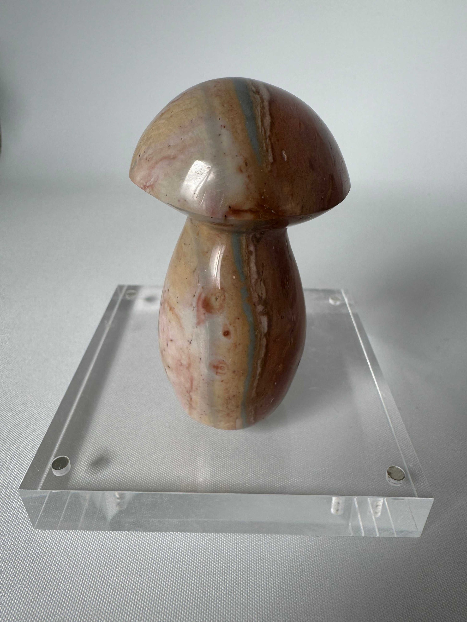 Polychrome Jasper Crystal Mushroom | Bespoke Crystals