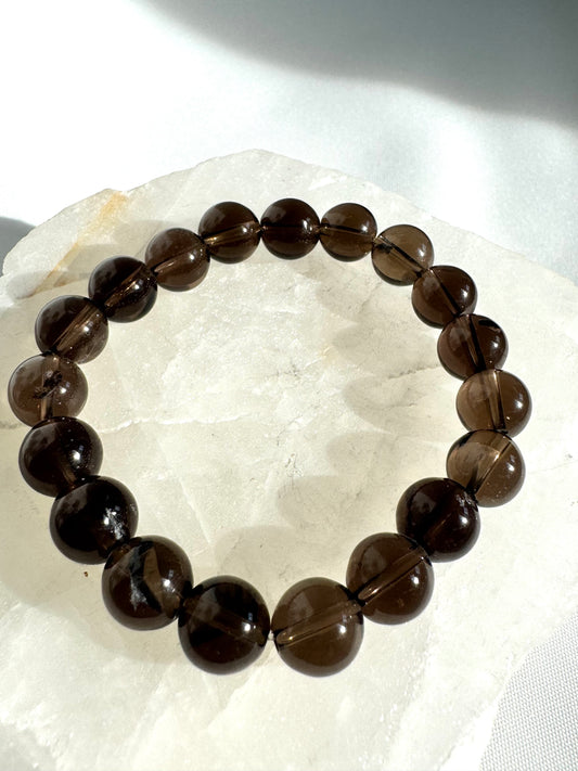 Smokey Quartz Bracelet 10mm