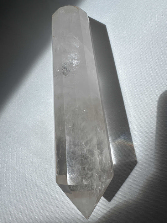 Vogel Cut Large Smokey Quartz Crystal from Brazil
