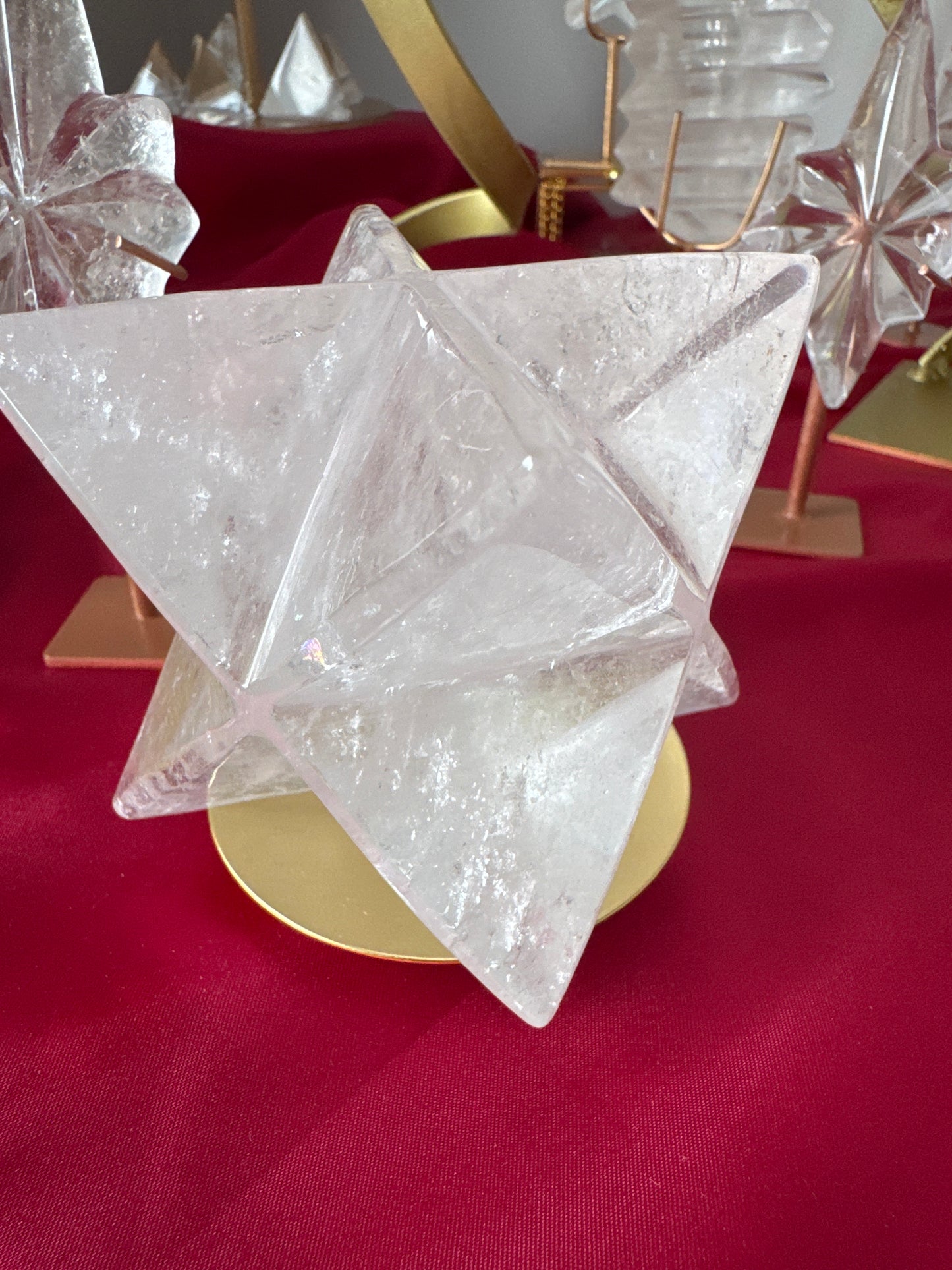 Quartz Merkaba Christmas Star