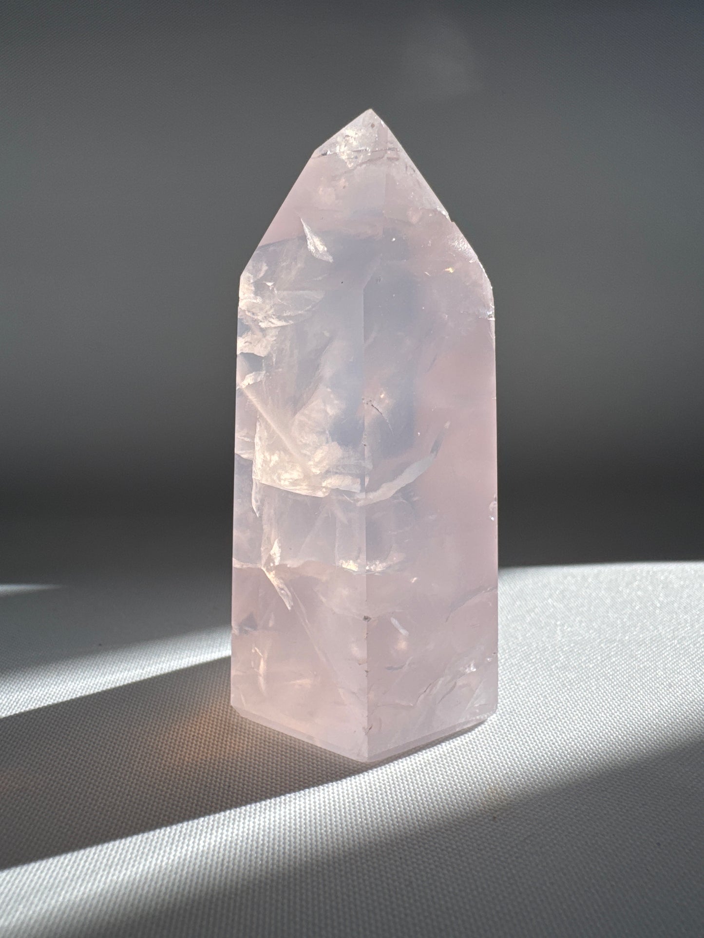 Rose Quartz Points for Heart Healing and Emotional Wellness