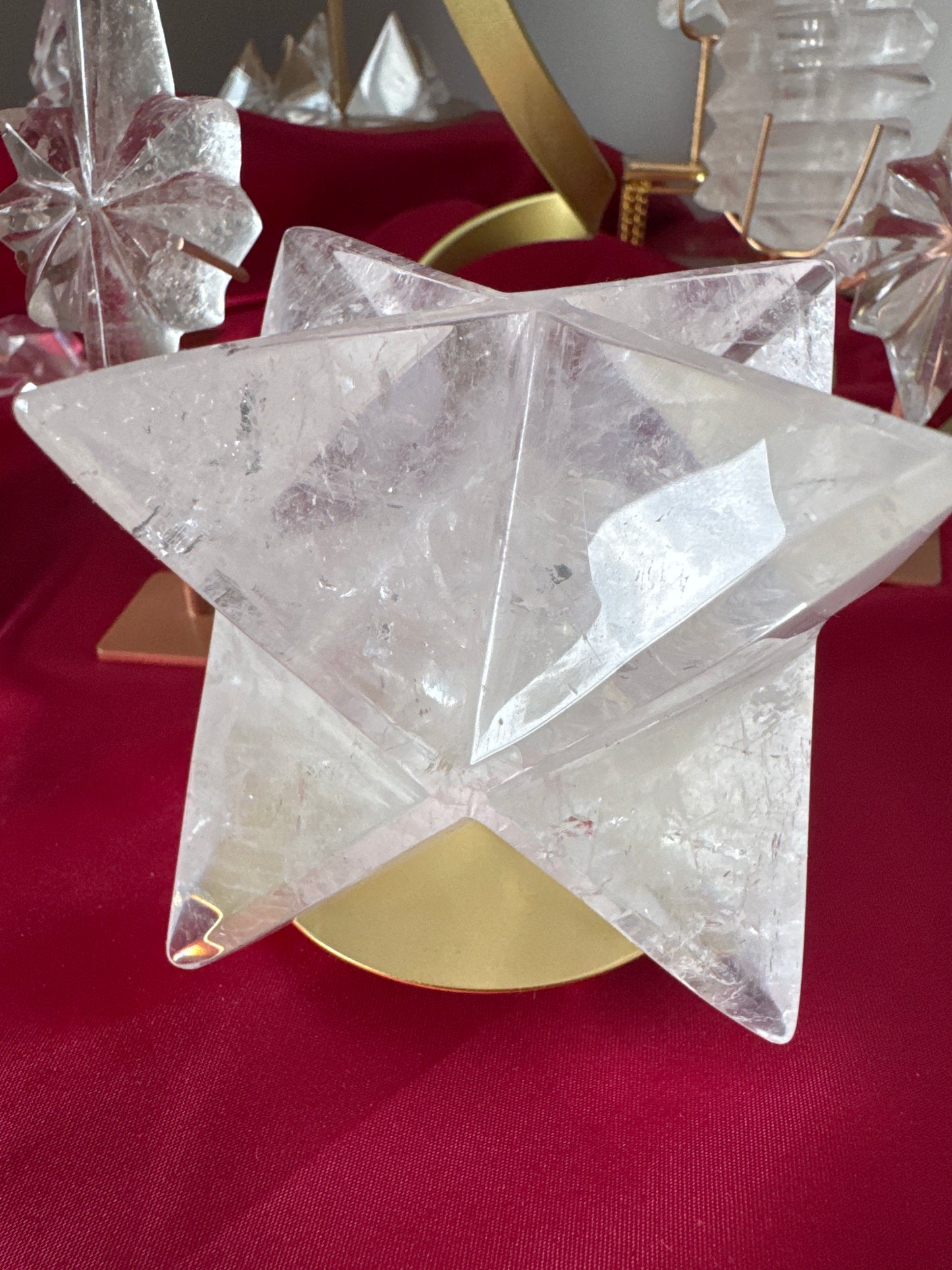 Quartz Merkaba Christmas Star