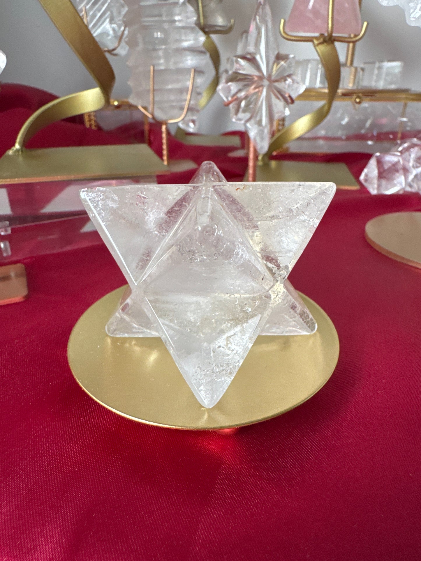 Quartz Merkaba Christmas Star