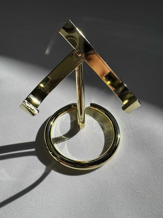 Gold Crystal Display Stand | Bespoke Crystals 