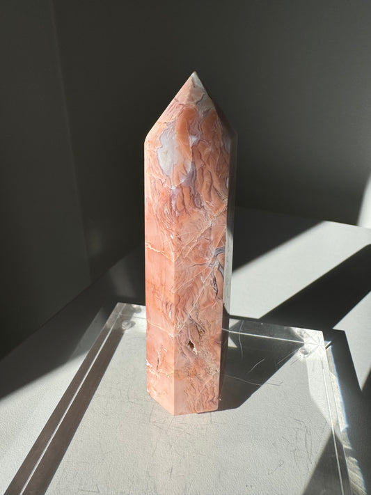 Cotton Candy Agate Point #1