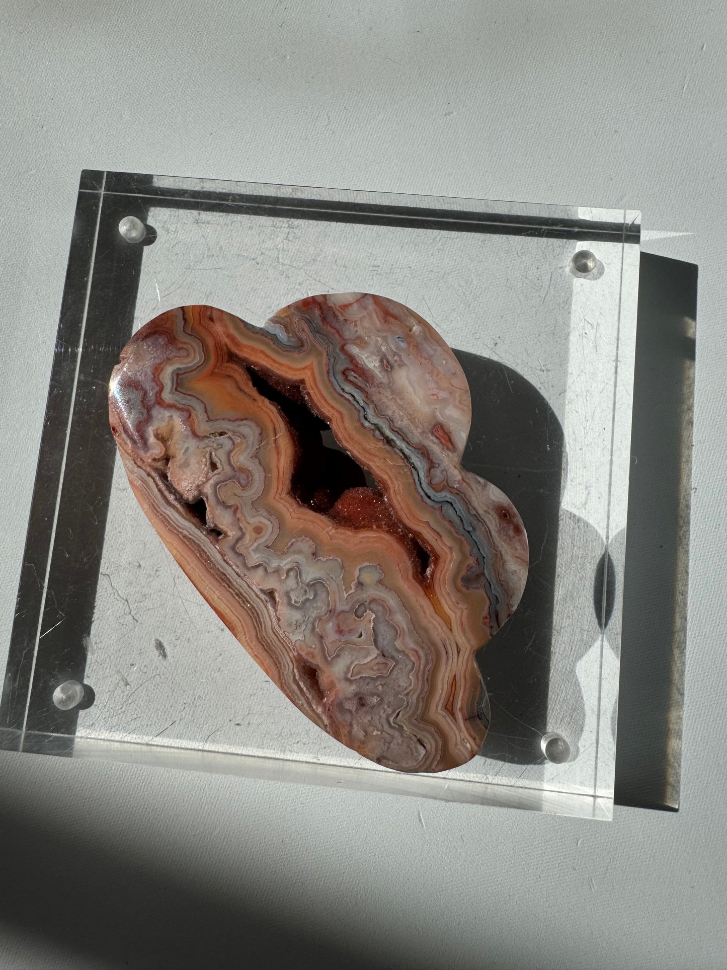 Pink Lace Agate Cloud #1