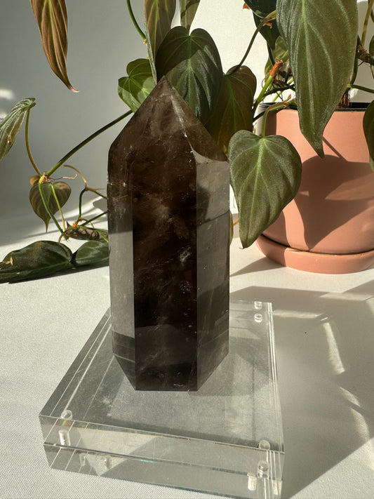 Smokey Quartz Tower