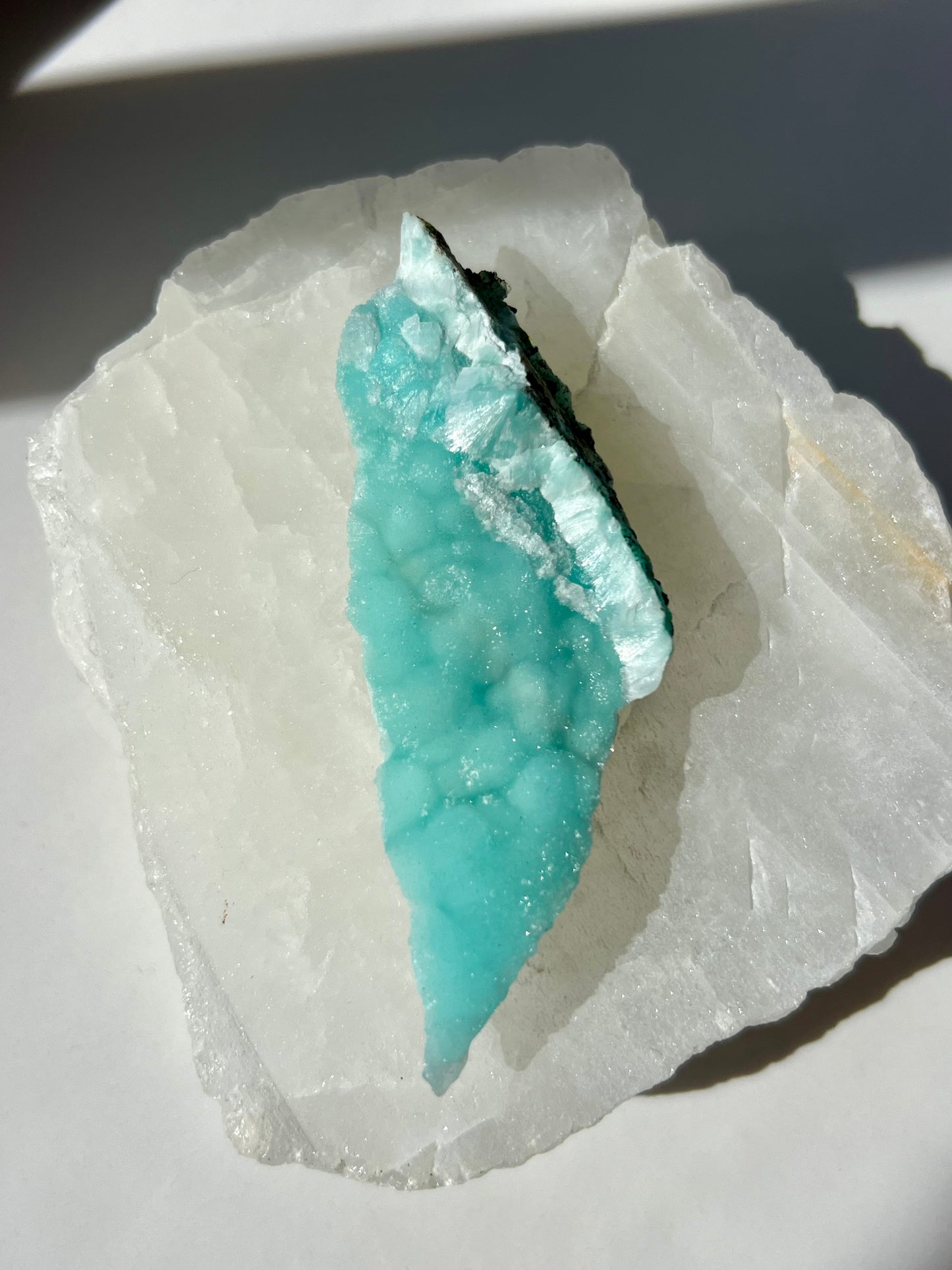 Botryoidal Blue Aragonite (Rare)