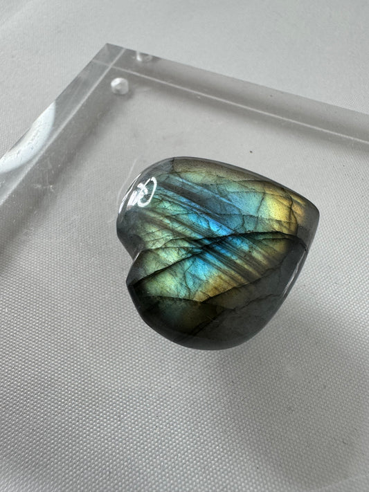 Labradorite Mini Hearts