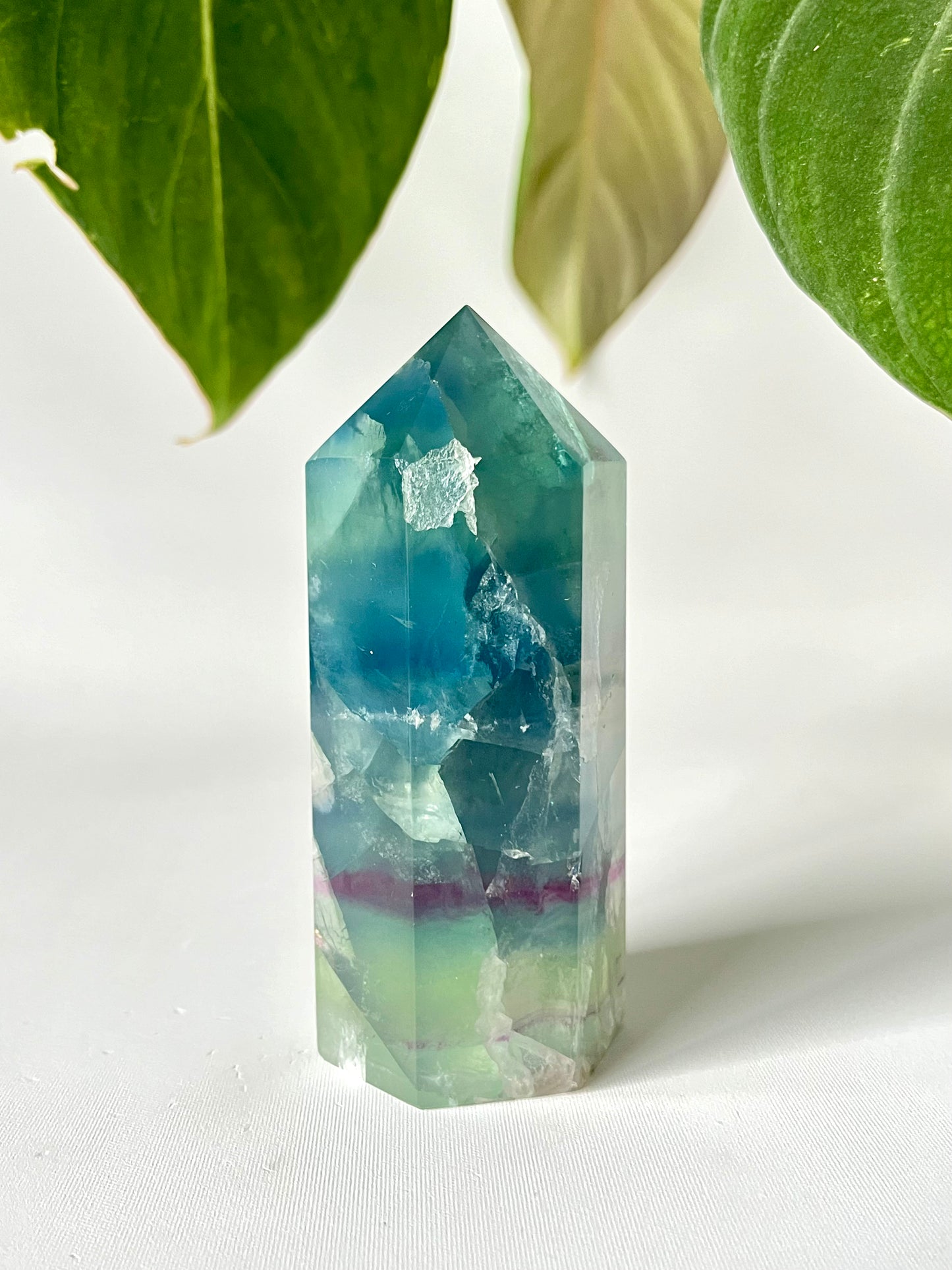 Mexican Rainbow Fluorite Tower