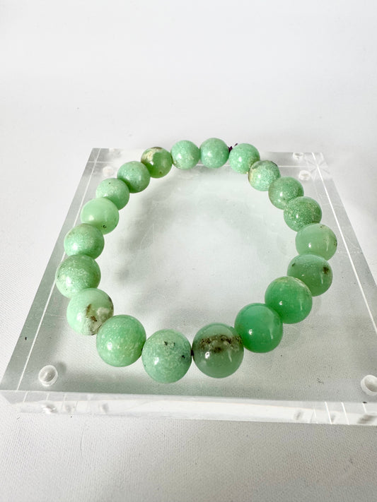 Chrysoprase Bracelet 10mm