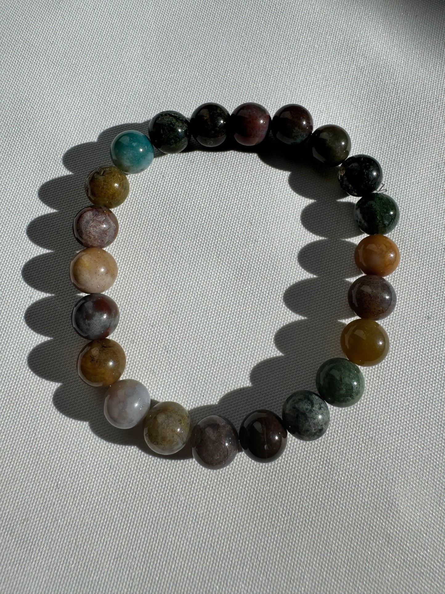 Ocean Jasper Crystal Bracelet 8mm