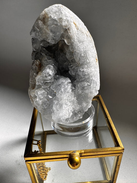 Celestite Crystal Geode #4