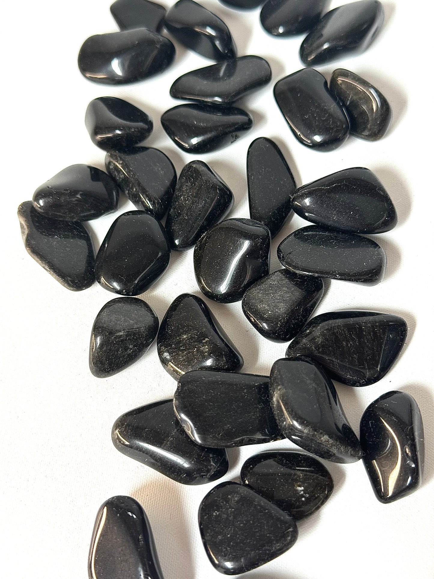 Gold Sheen Obsidian Tumble Stone