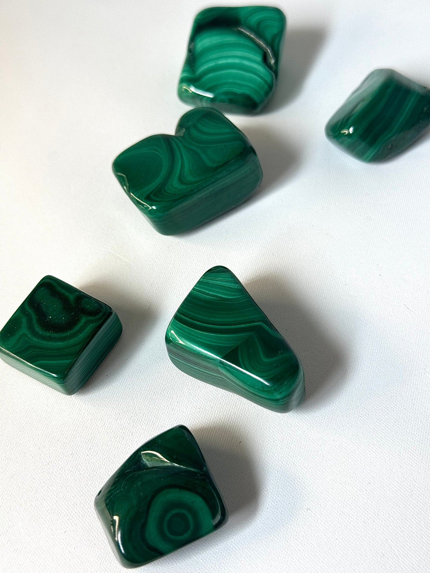 Malachite Tumble Stones