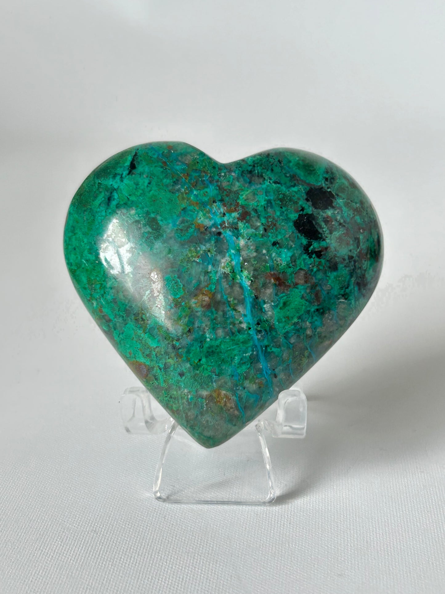 Chrysocolla Heart #3