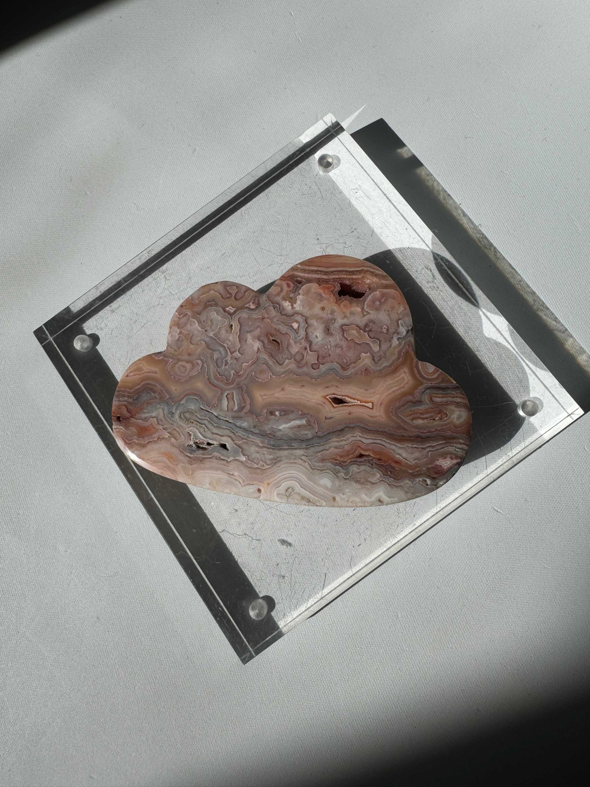 Pink Lace Agate Crystal Cloud #4 | Bespoke Crystals