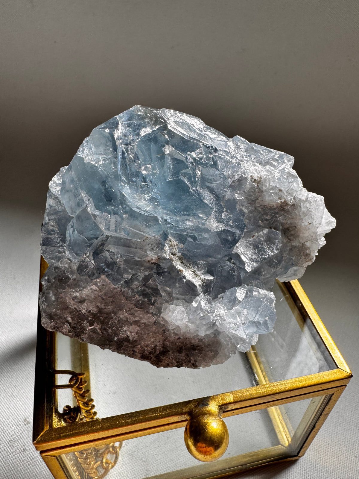 Celestite Crystal Cluster #1