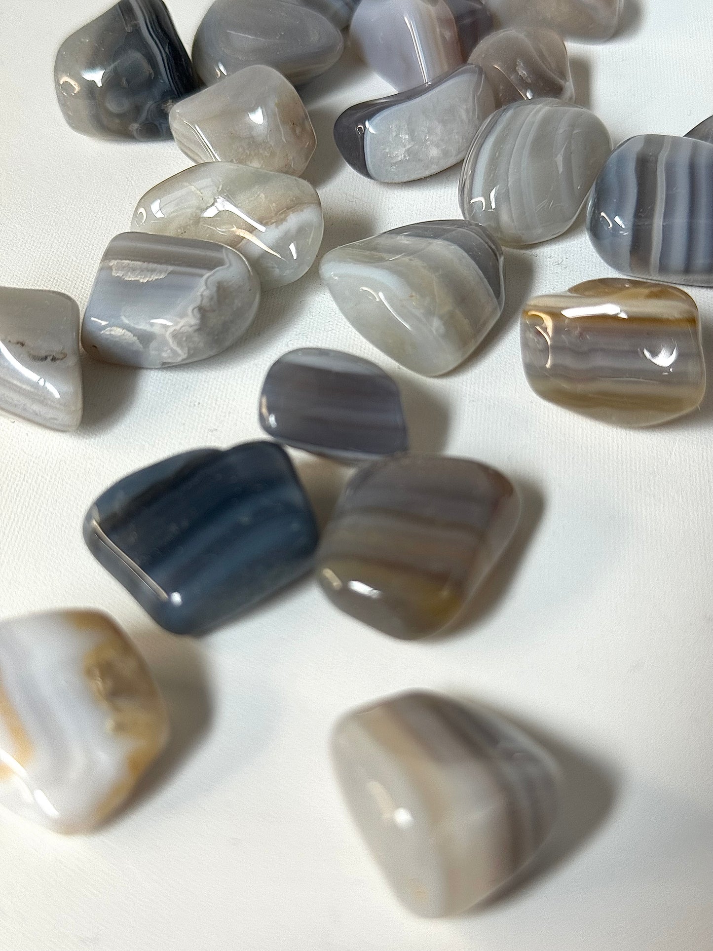 Banded Agate Tumble Stone