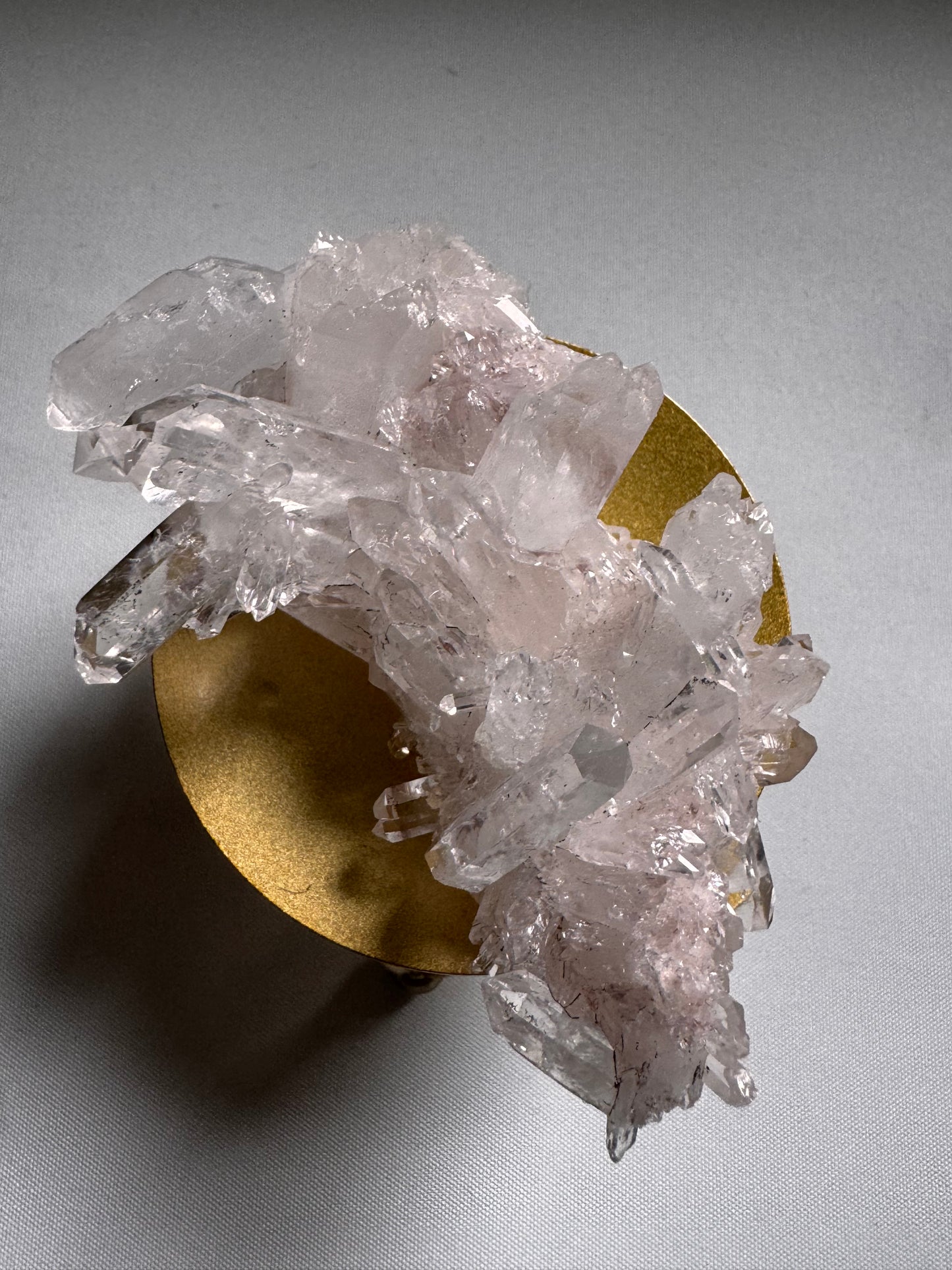 Sacred Rose Lemurian Quartz Cluster #9