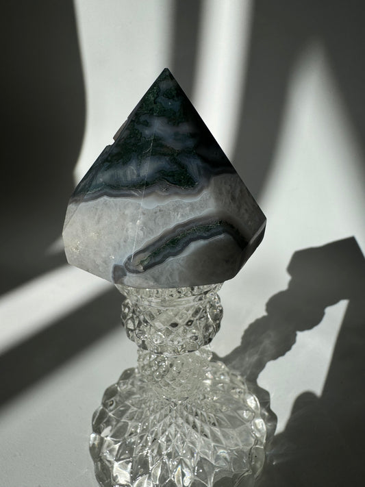 Moss Agate Diamond