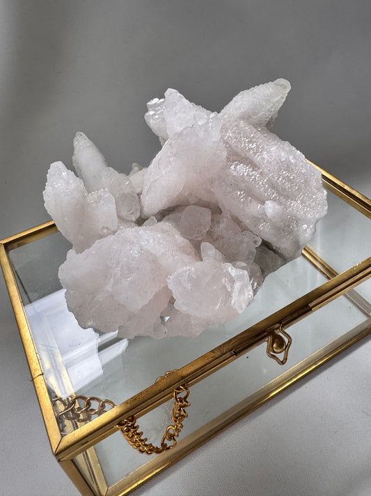 Pink Feather Calcite
