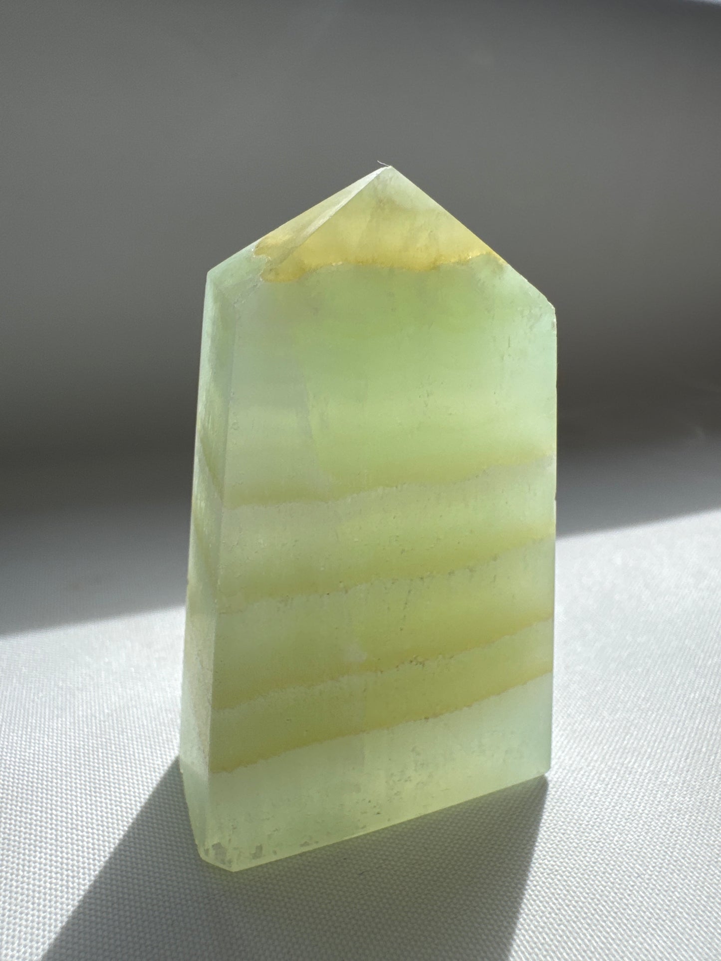 Pistachio Calcite Crystal Mini Towers #5
