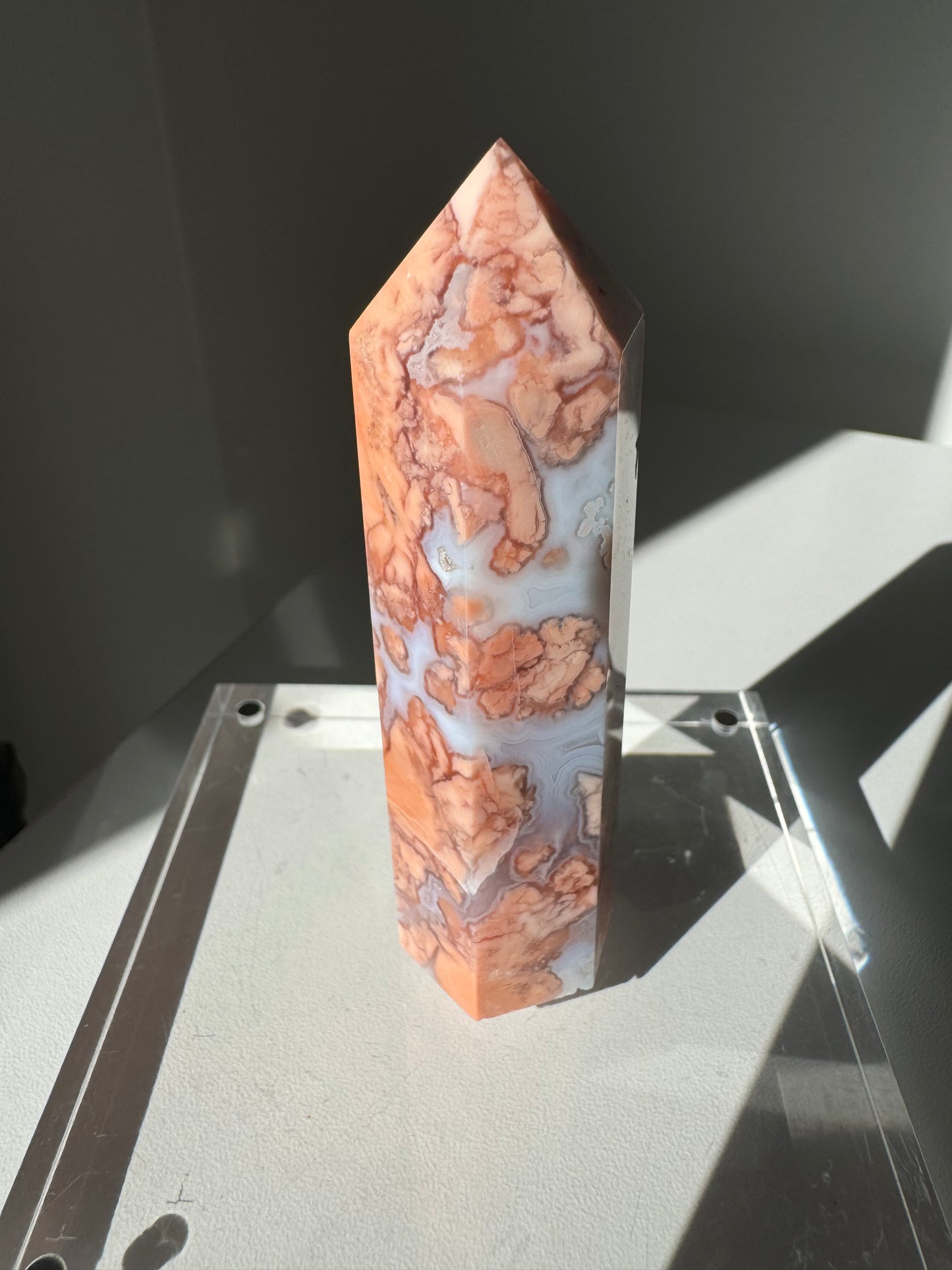 Cotton Candy Agate Point #5