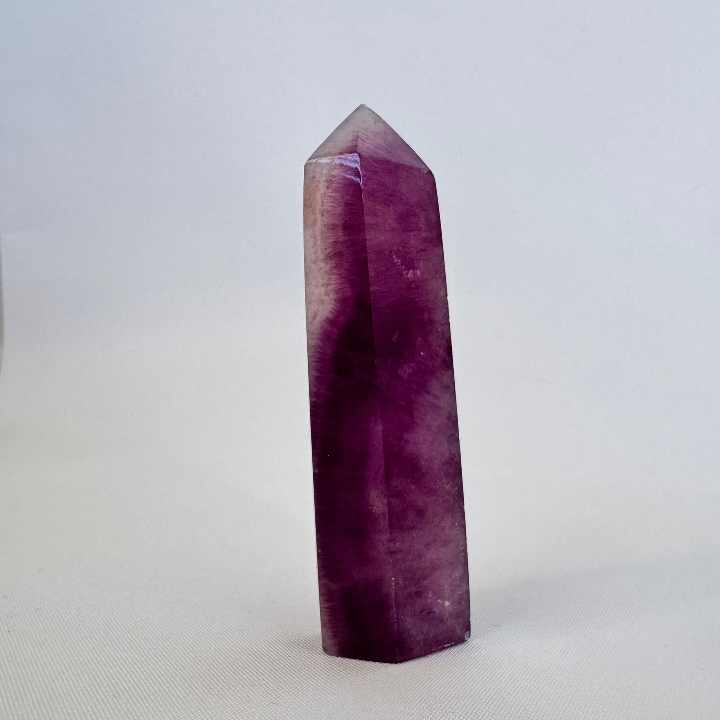 Magenta Fluorite Point #2