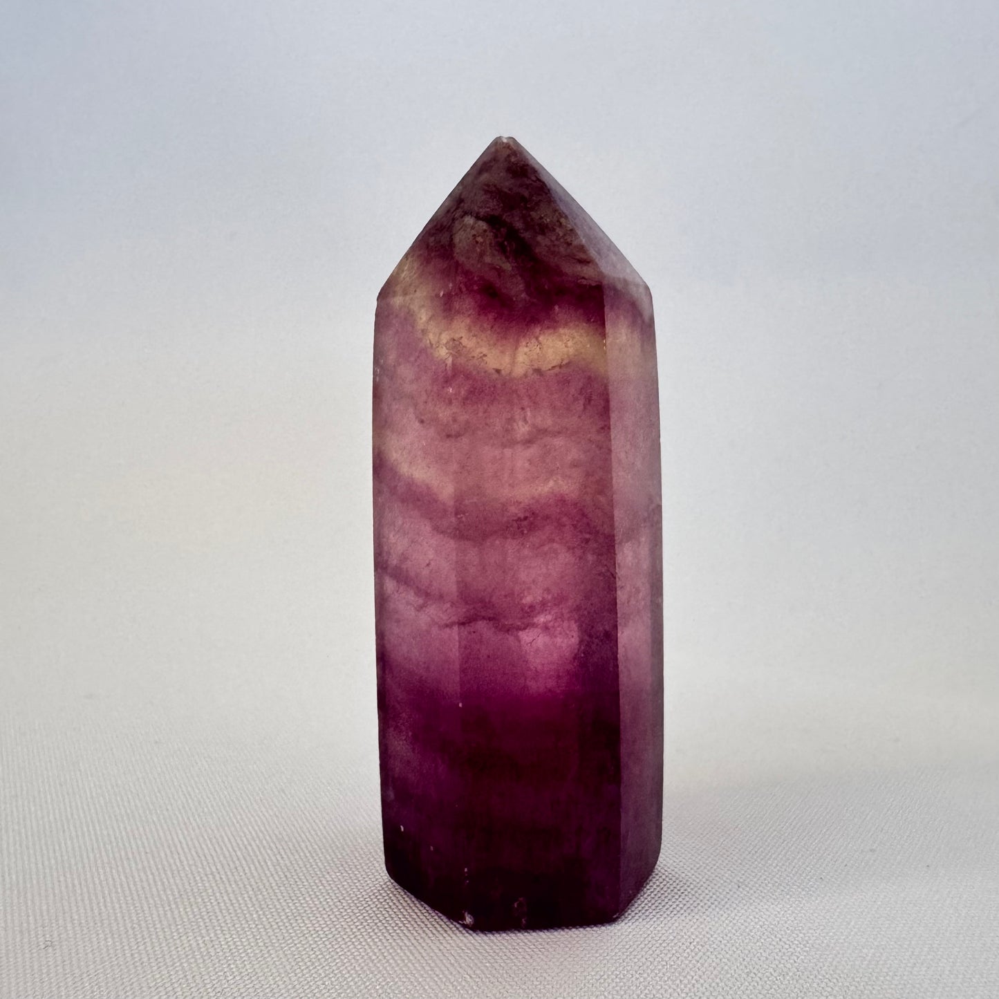 Magenta Fluorite Point #9