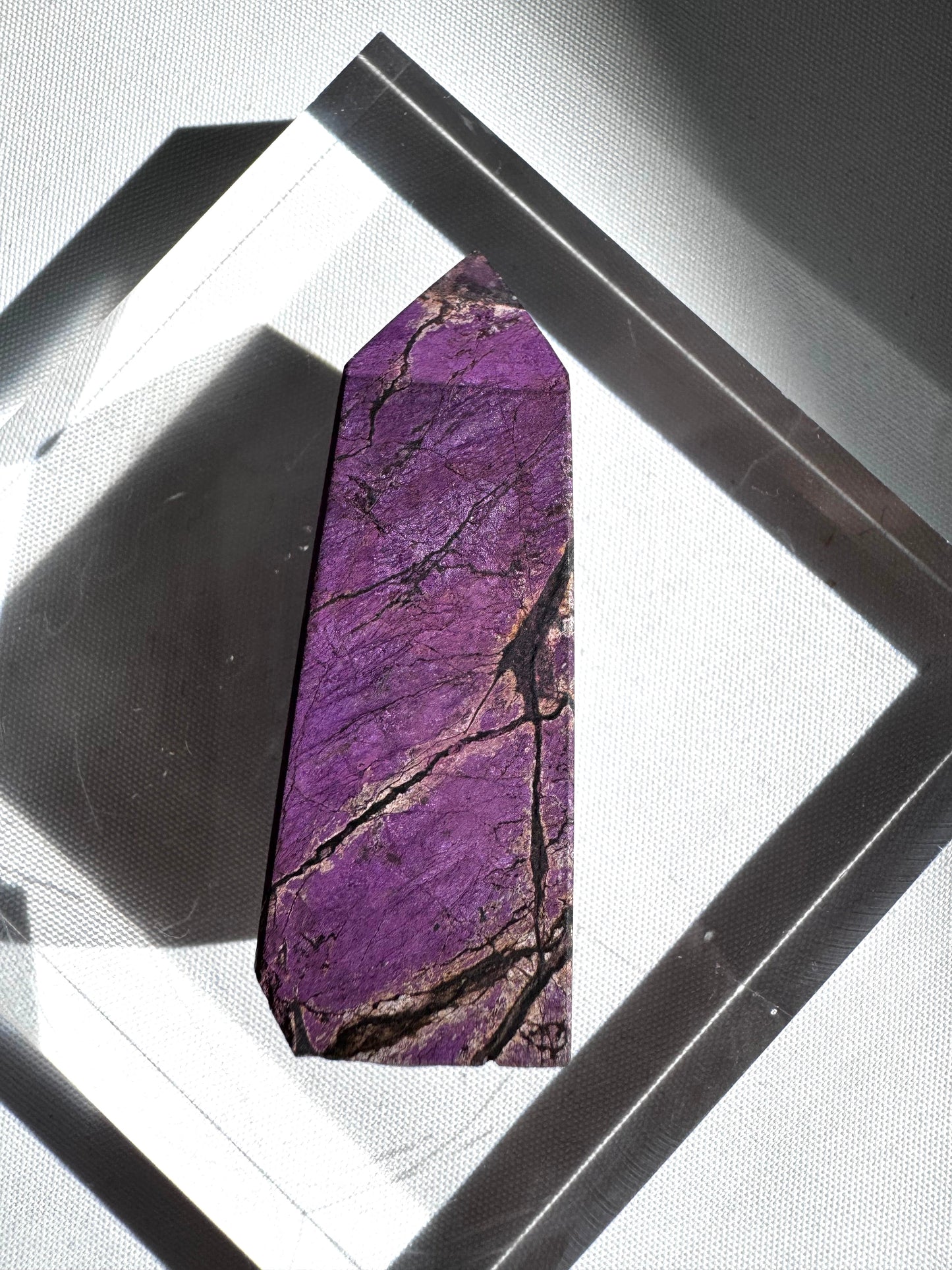 Purpite Crystal Point | Bespoke Crystals NZ